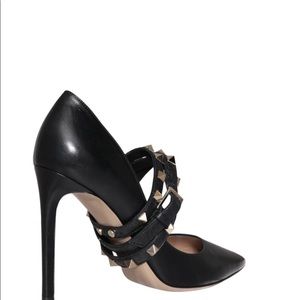 Valentino Black Rockstud brand new shoes